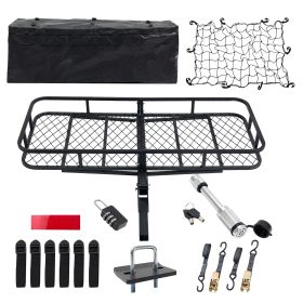 Folding Cargo Basket with Cargo Net