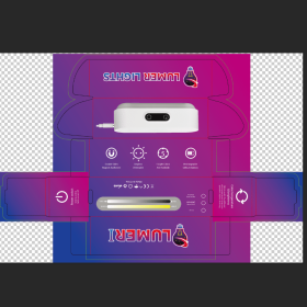 Magnetic Study Cabinet USB Rechargeable Stepless Dimming Dormitory LED Night Light (Option: White-BOX Lumer1-None)